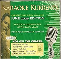 Vista 1 de KARAOKE KURRENTS 6 Disk CDG Set Current 2007 - June 2009 Pop Country Rock Urban 100 songs