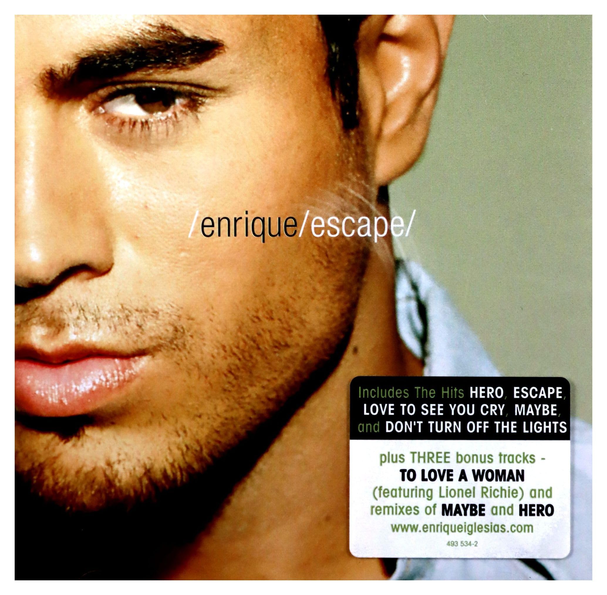 【J31114】Enrique Iglesias / Escape Escape -Revised Version: IGLESIAS,ENRIQUE: Amazon.ca: Music