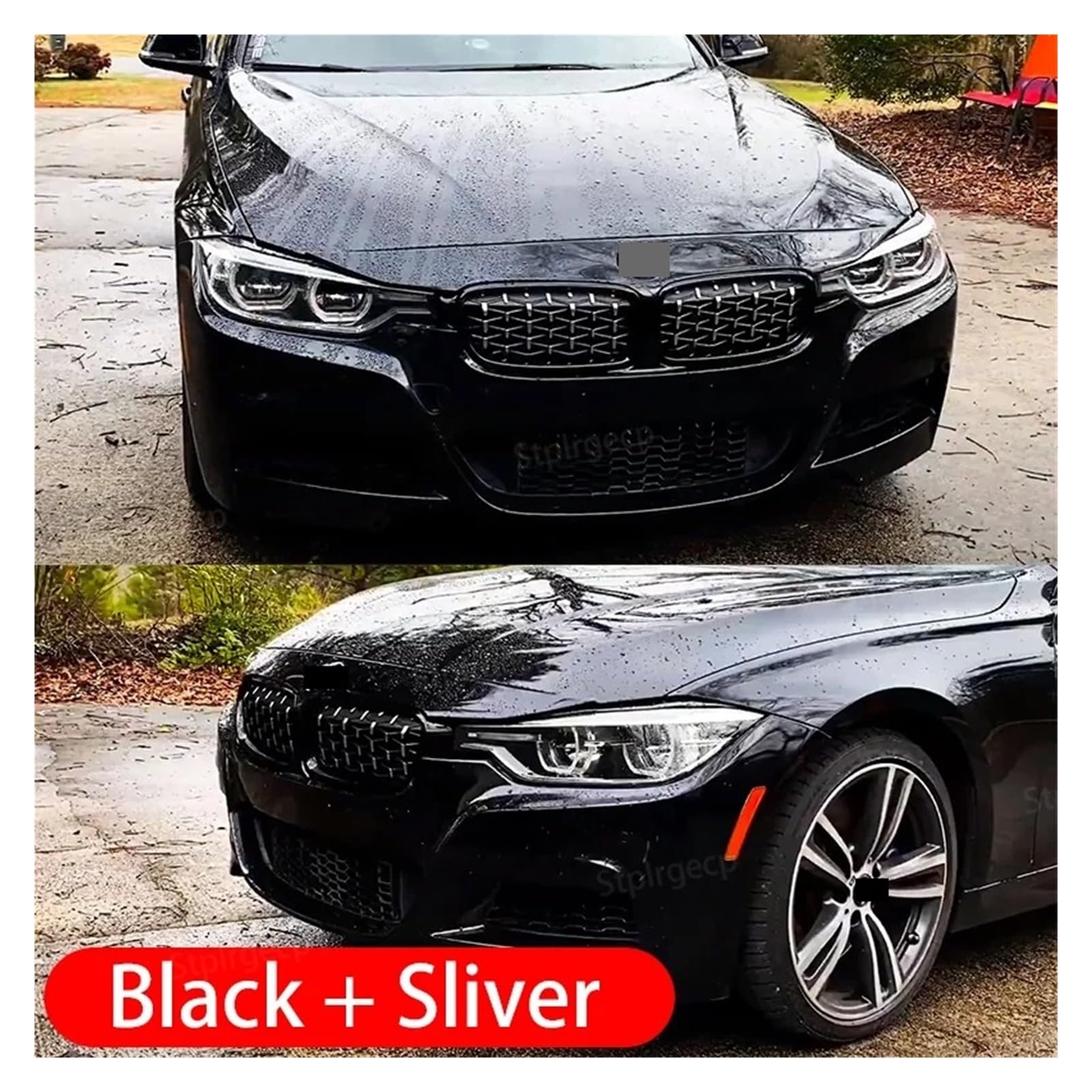 BMW 純正 F30F31 キドニーグリル BMW F30 純正ブラックキドニーグリル