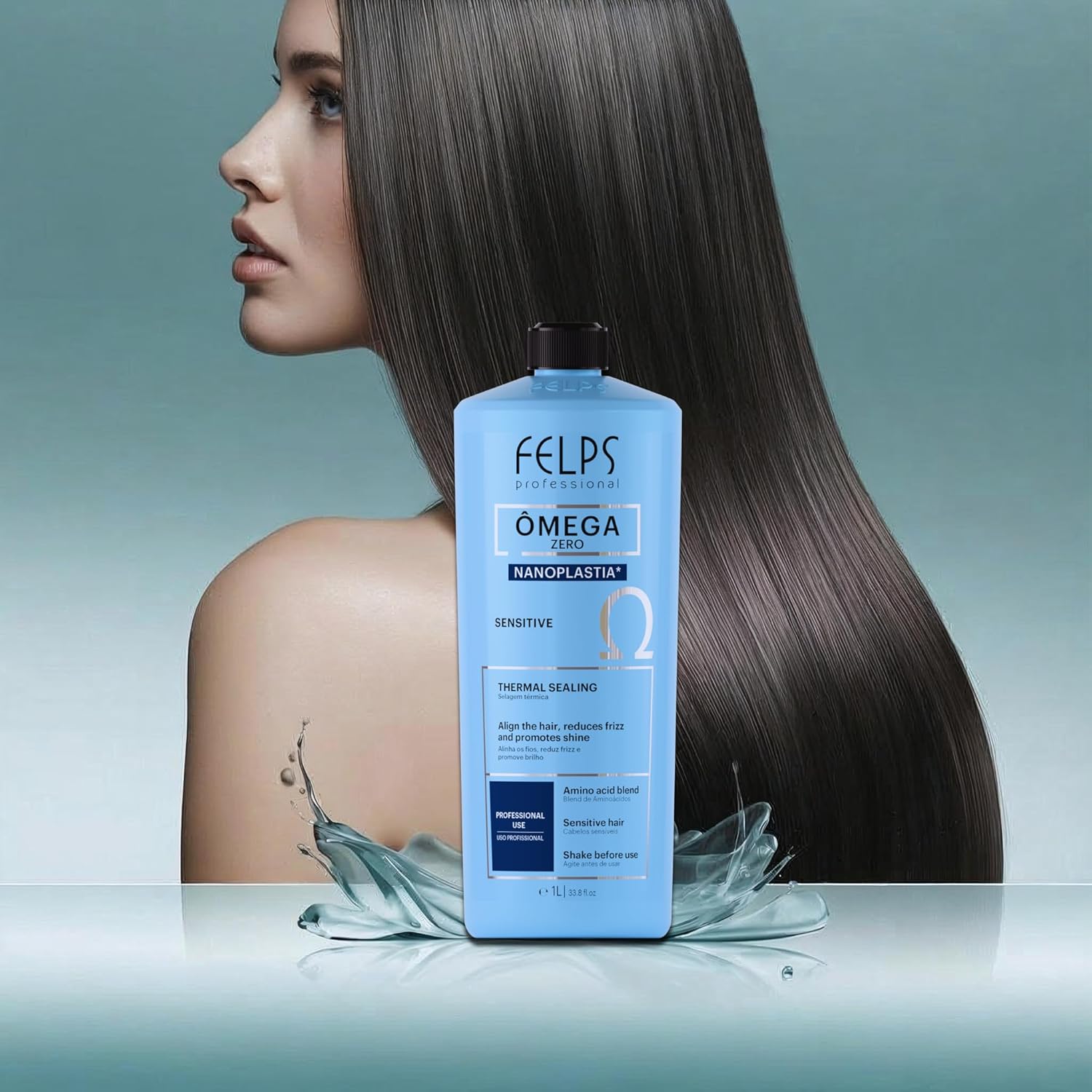 Felps Professional - Omega Zero Unique Sensitive Thermal Sealing - 1000 ml / 33.8 fl.oz. - Image 2