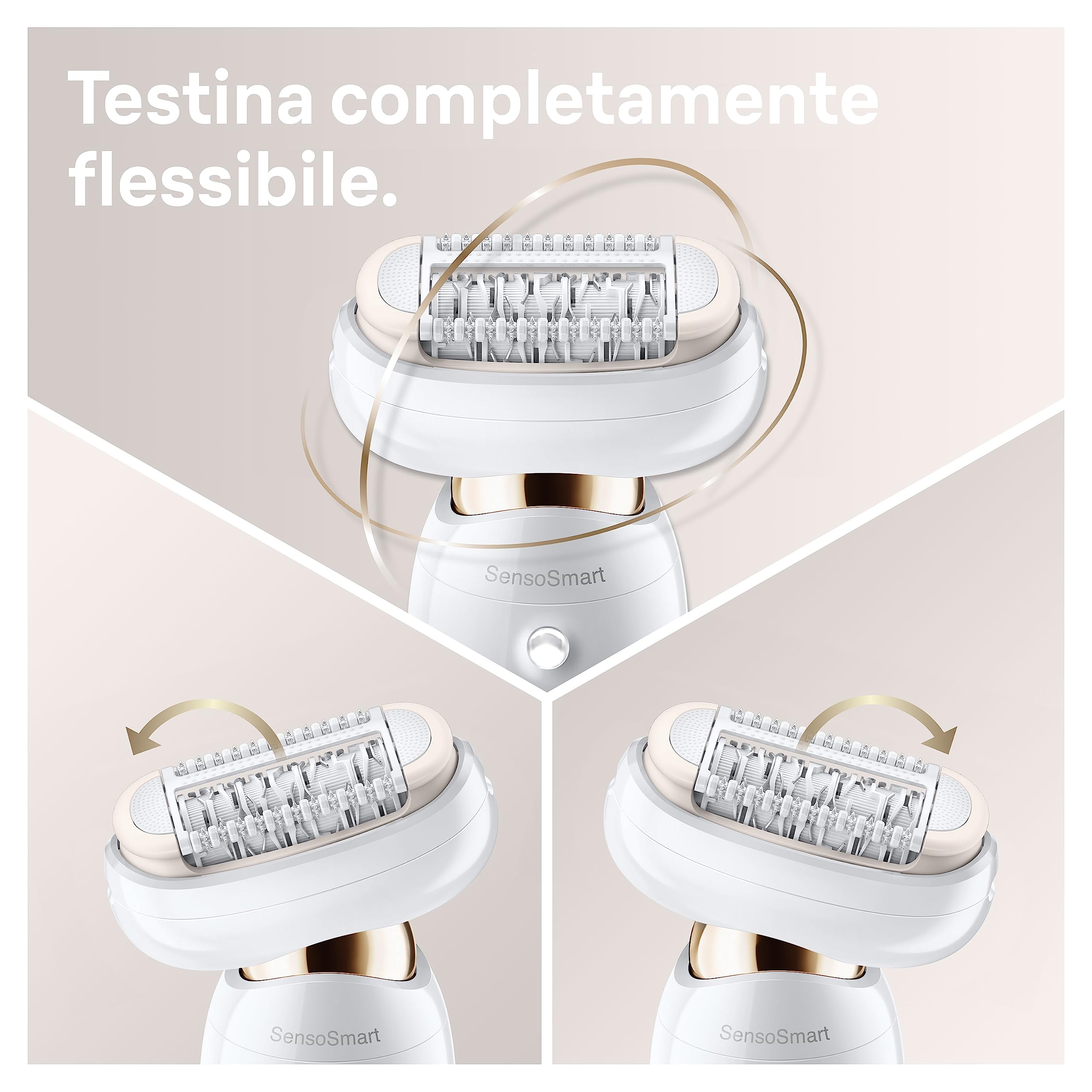 Braun Silk-épil 9 Flex Depilatore Donna, Epilatore Elettrico Donna, Testina Flessibile, Rasoio Donna, Epilazione Semplice,Wet & Dry,Testina radente, Idea Regalo, Festa della Donna,9-006 Flex