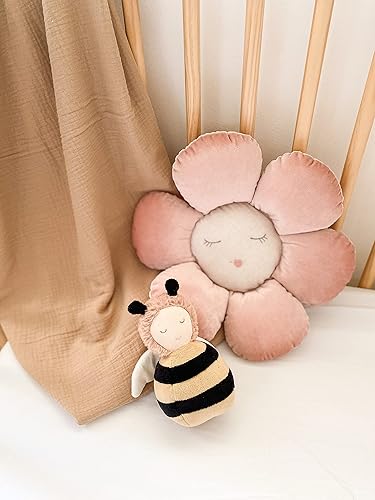 Miniatura 3 de MON AMI Juguetes de sonajero de abeja de miel para bebés, juguetes de peluche para bebés y niños pequeños, sonajero para bebés, artículos esenciales