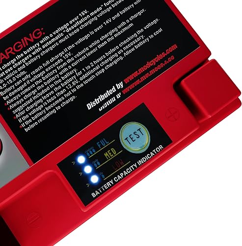 Miniatura 5 de YTX5L-BS monopatín, motocicleta ATV de CCA 120 con batería de ion de litio sellada de 12V (MMG#1)