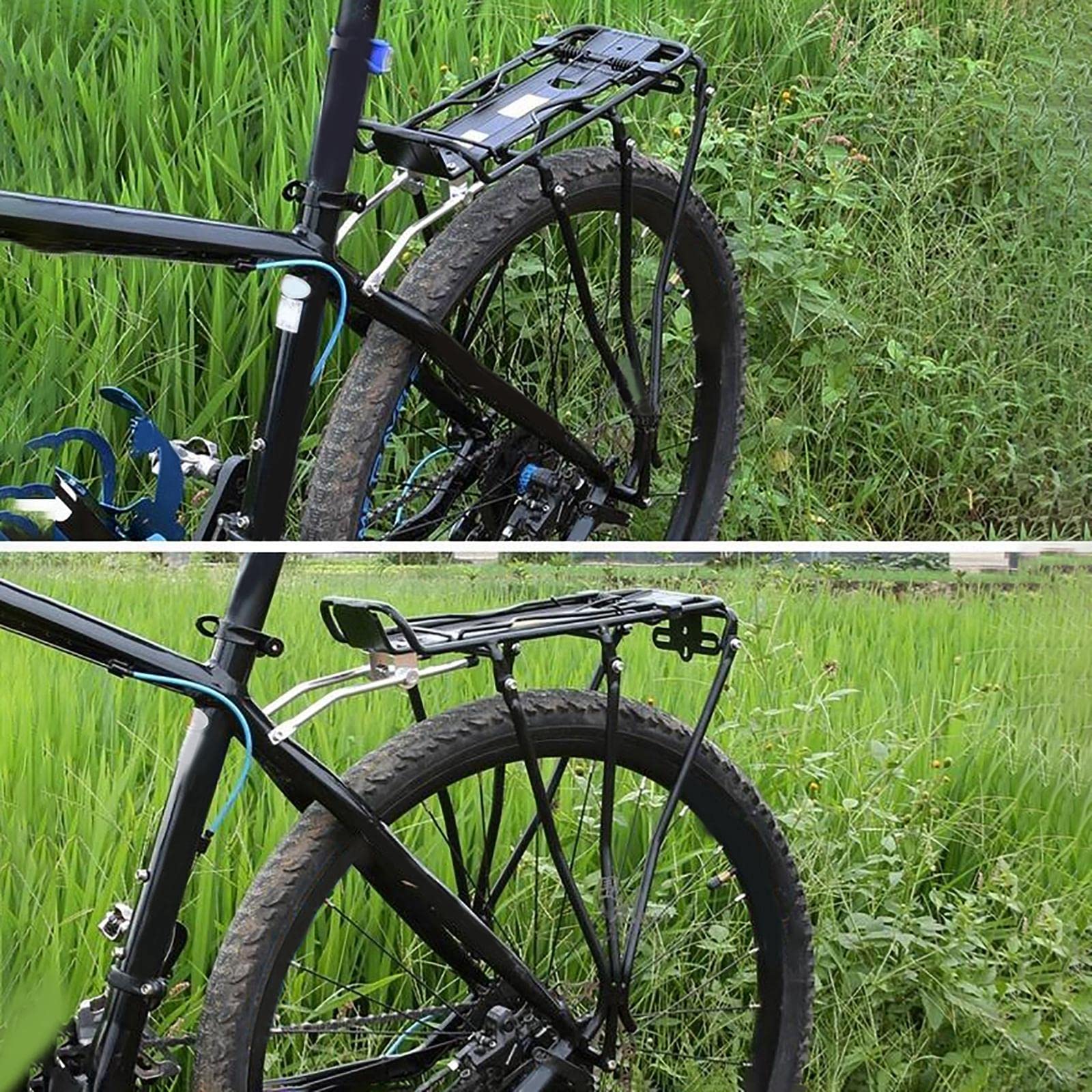 Tylny bagażnik rowerowy bagażnik bagażnik bagażnik aluminiowy rower turystyczny MTB kolarstwo