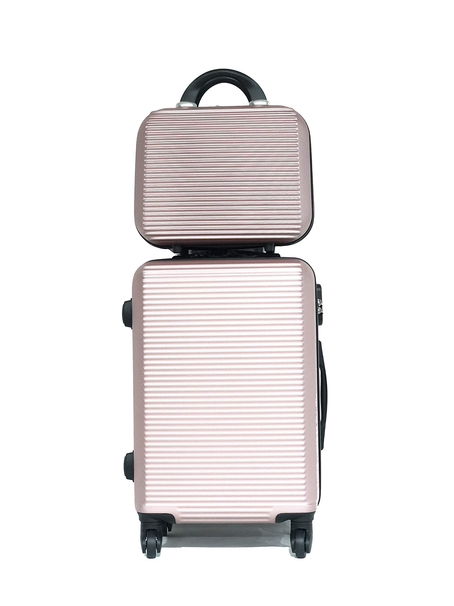 CELIMS ABS Valise Taille Cabine et Vanity Case