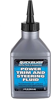 858074Q01 Power Trim and Steering Fluid - 8 Oz. Bottle