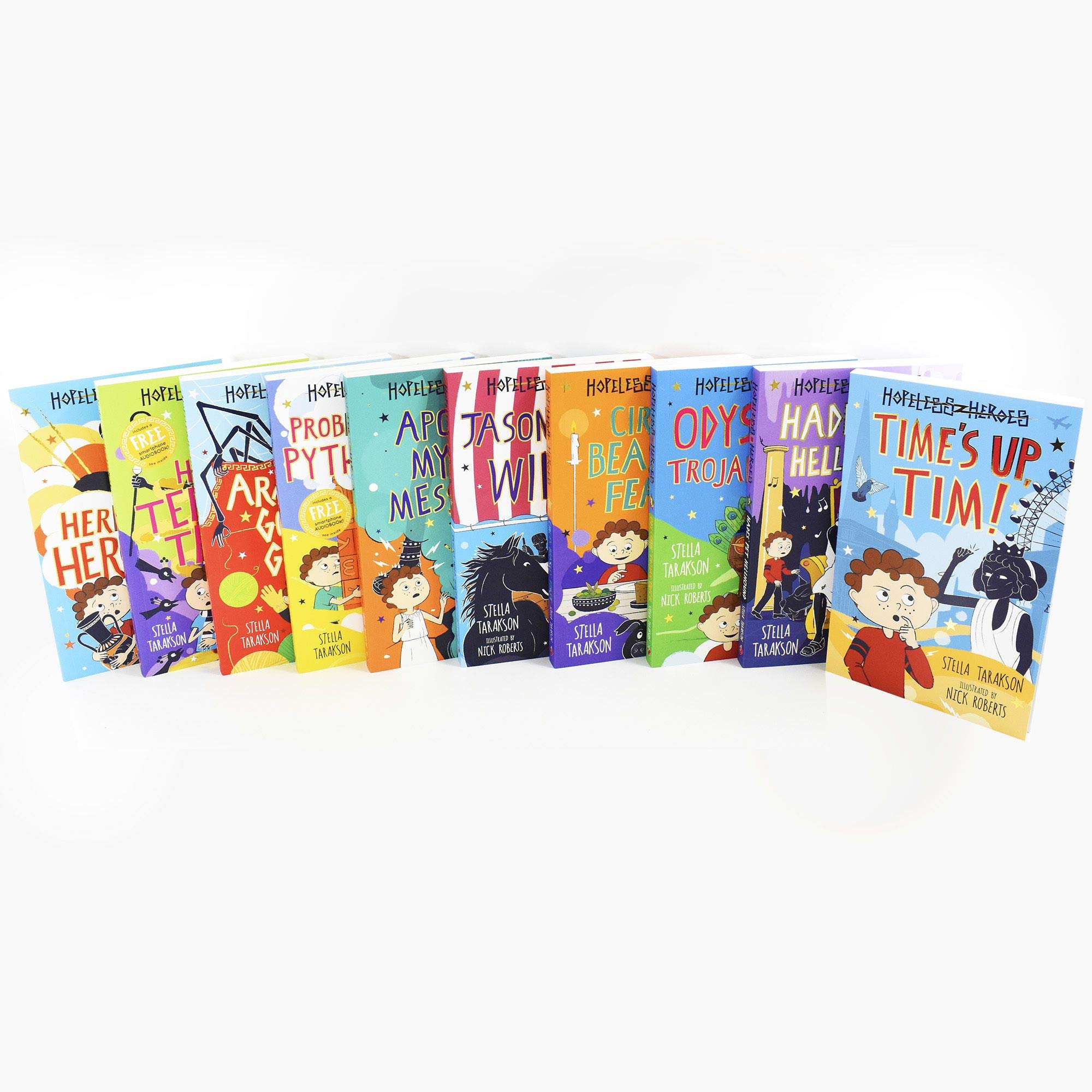 Hopeless Heroes: The Greek God 10 Book Collection