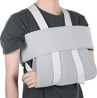 Milltrip Arm Sling Support with Fixing Band for Broken Fractured Bones Dislocation Sprains
