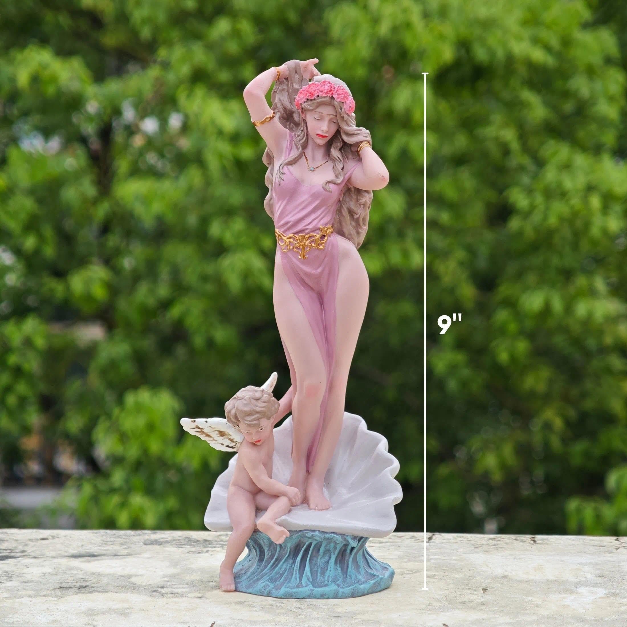 Amazon.co.jp: SAIONJIアフロディーテ像、9インチギリシャの女神