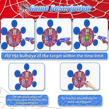 Shooting Games Toys for Age 5 6 7 8 9 10 11 Year Old