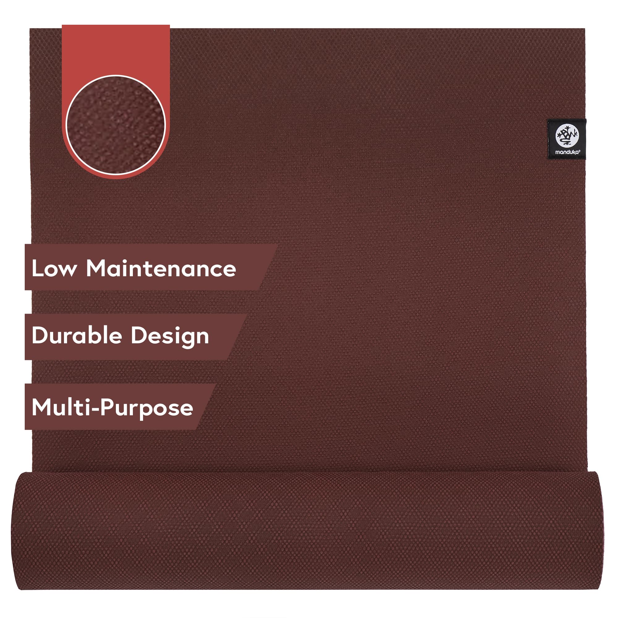 Manduka X Yoga Mat 71" - 5mm | High Performance Fitness Mat | Durable Design | Yoga, Outdoors, Stretching | 71 x 24 inches Verve