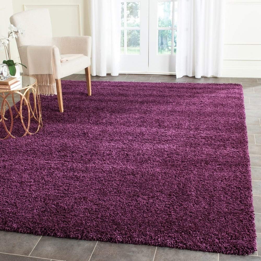 Microfiber Shag Rugs - Beige & Ivory -13