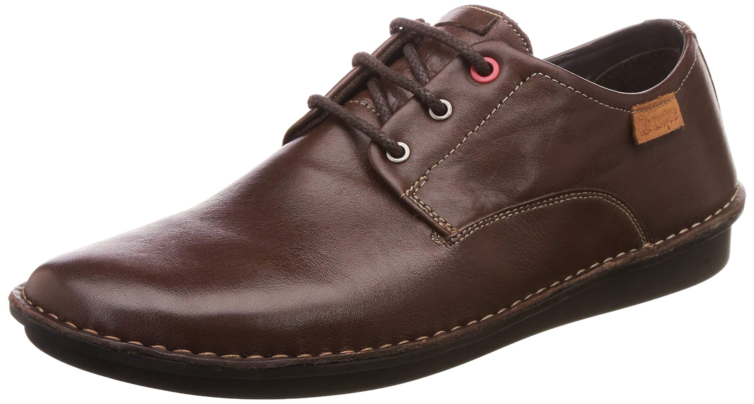 Lee Cooper Men Brown and Black Leather Sneakers-9 UK/India (43 EU) (LC1203ABROWN/BLACK) (B07HR6JM9L) Amazon Price History, Amazon Price Tracker