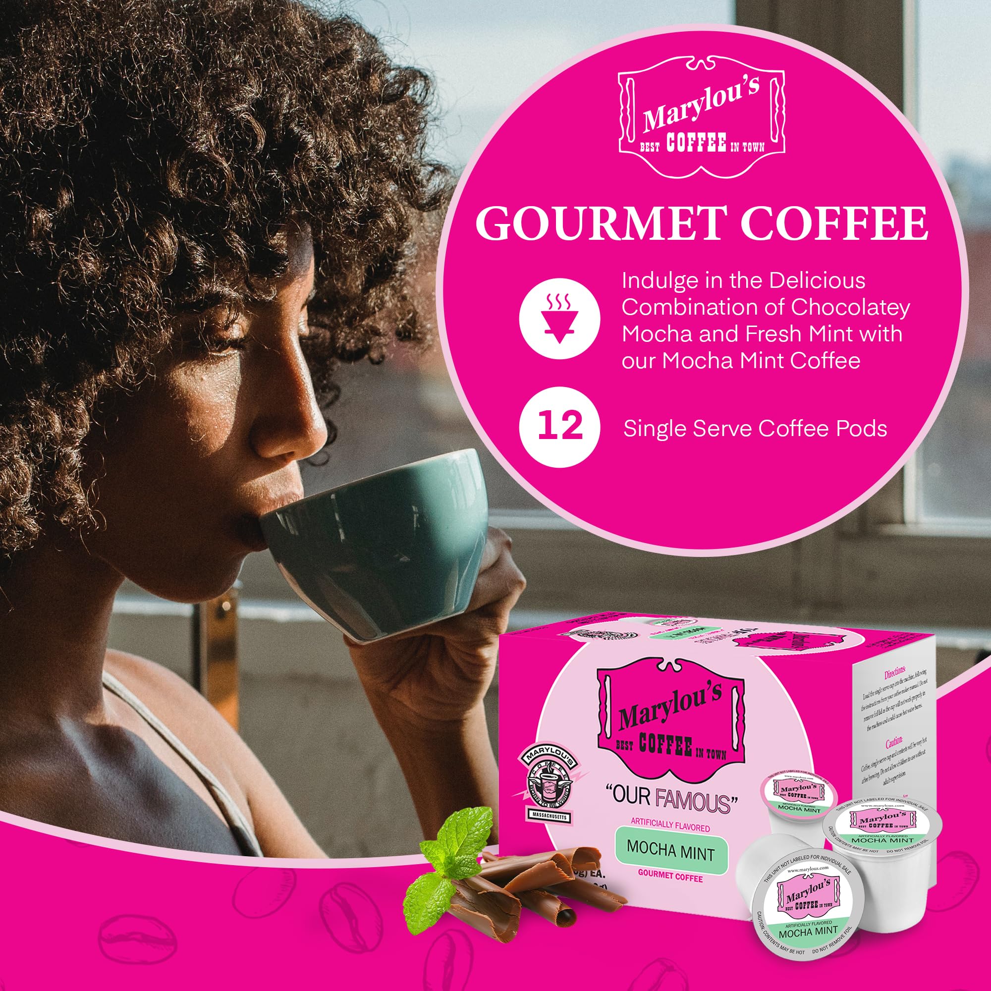 Amazon.com: Marylou's Marylou's Coffee – Mocha Mint Flavored