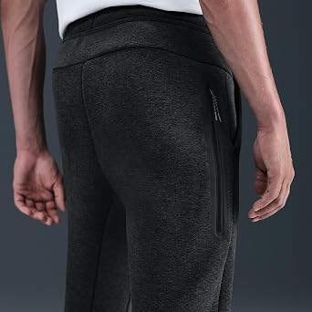 Nike Tech Men's Fleece Joggers (Black Heather/Black)