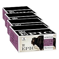 Vista 12 de EPIC Barras de sal y pimienta marina de Venado, aptas para dieta cetogénica, sin gluten, 12