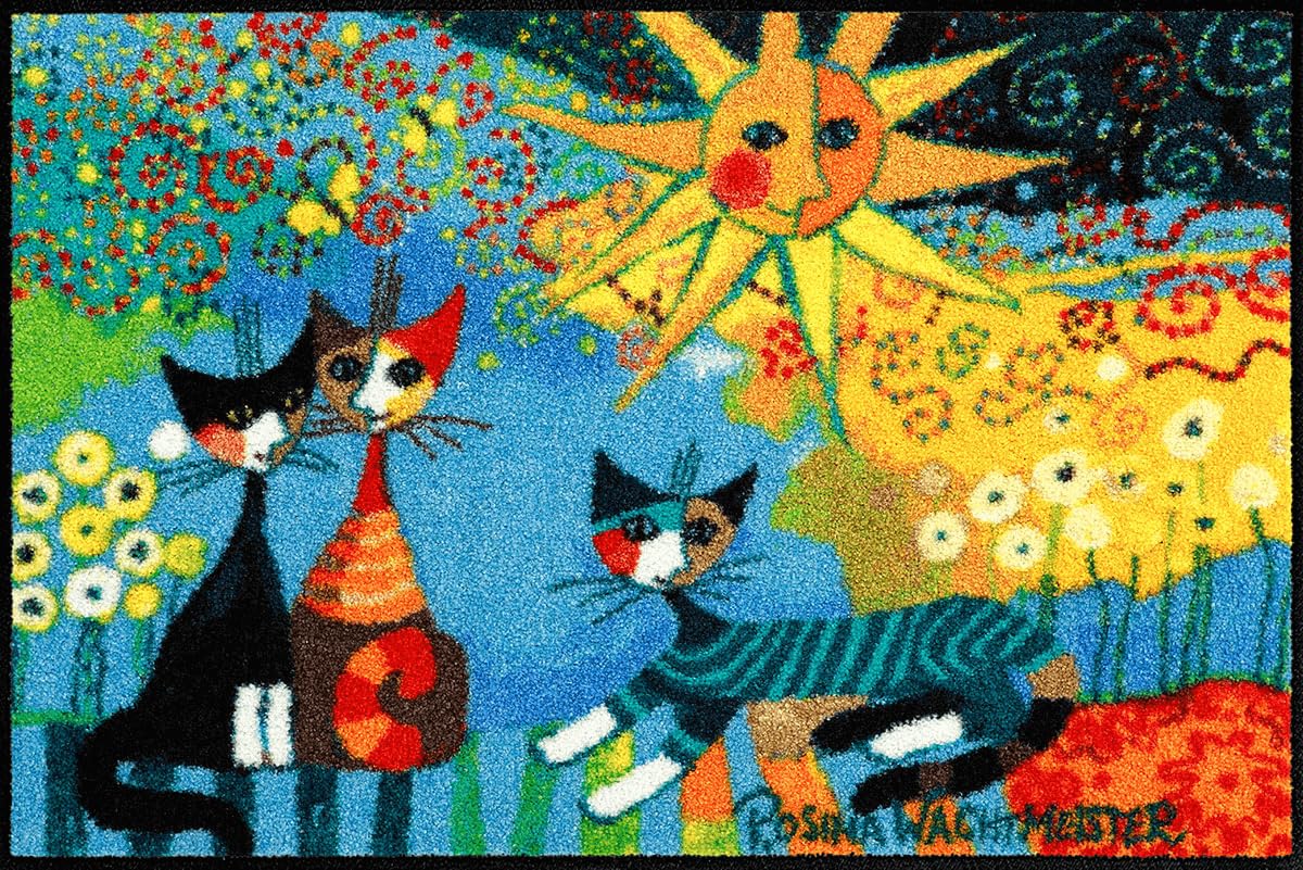 Salonloewe Fussmatte La Dolce Vita I Schmutzfangmatte & Fußabtreter für Innen 50 x 75 cm