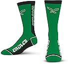 For Bare Feet NFL mens Mvp Nfl Classic Crew Sock Large