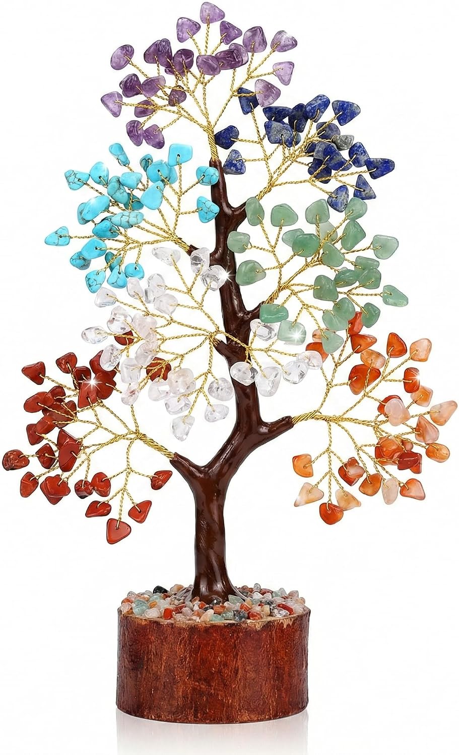7 Chakra Tree of Life Healing Crystal Tree