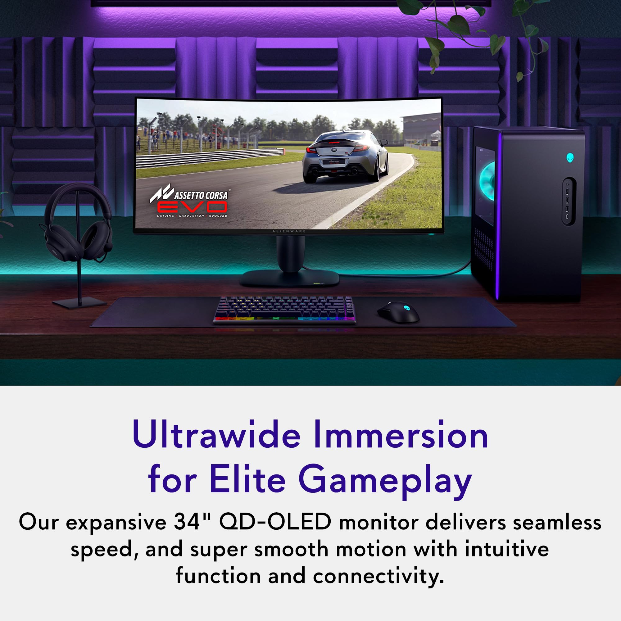 Amazon.com: Alienware 34 240Hz QD-OLED Curved Gaming Monitor
