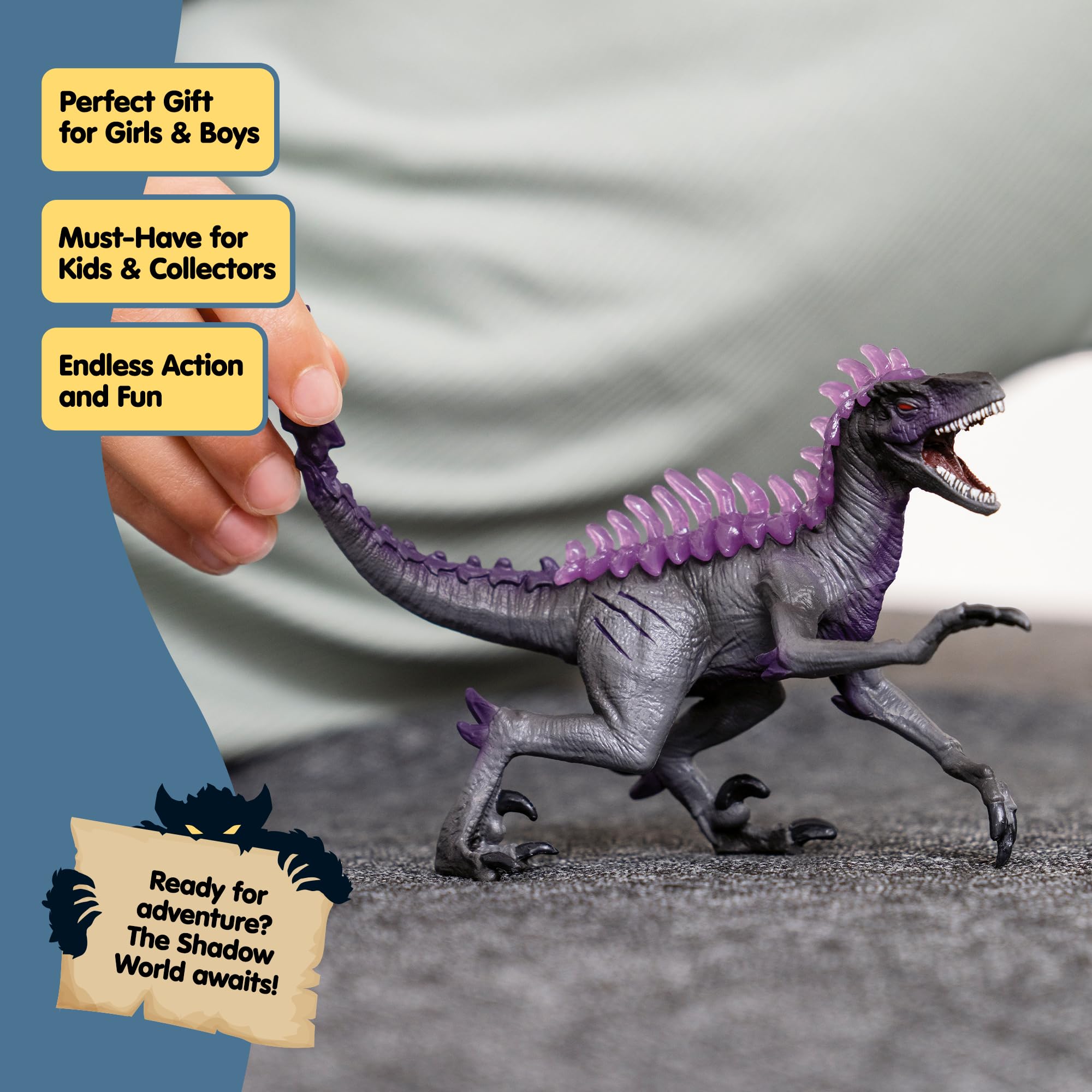 Amazon.co.jp: Schleich Eldrador Creatures - 7インチ シャドウ