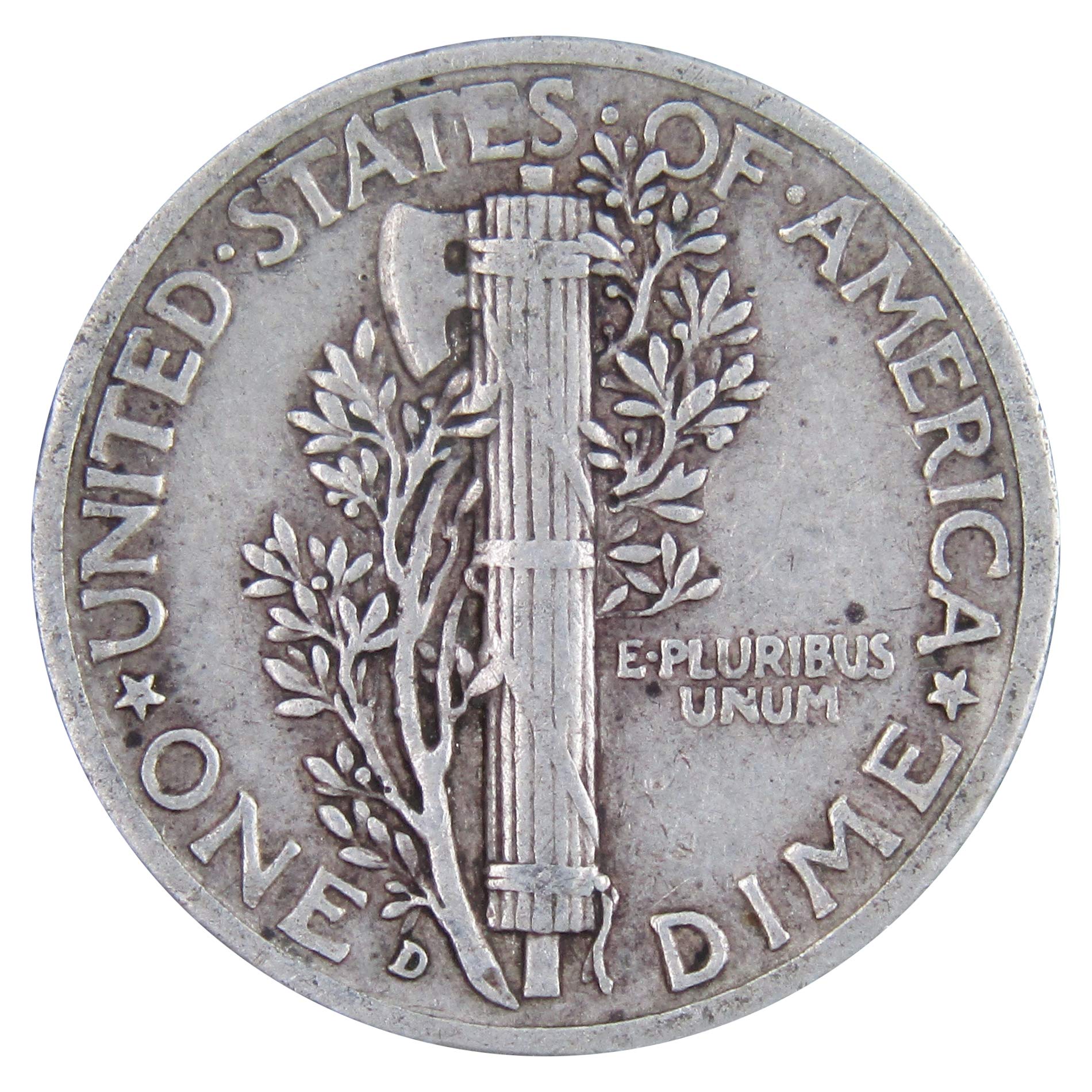 1939 D Mercury Dime VF Very Fine 90% Silver 10c US Coin