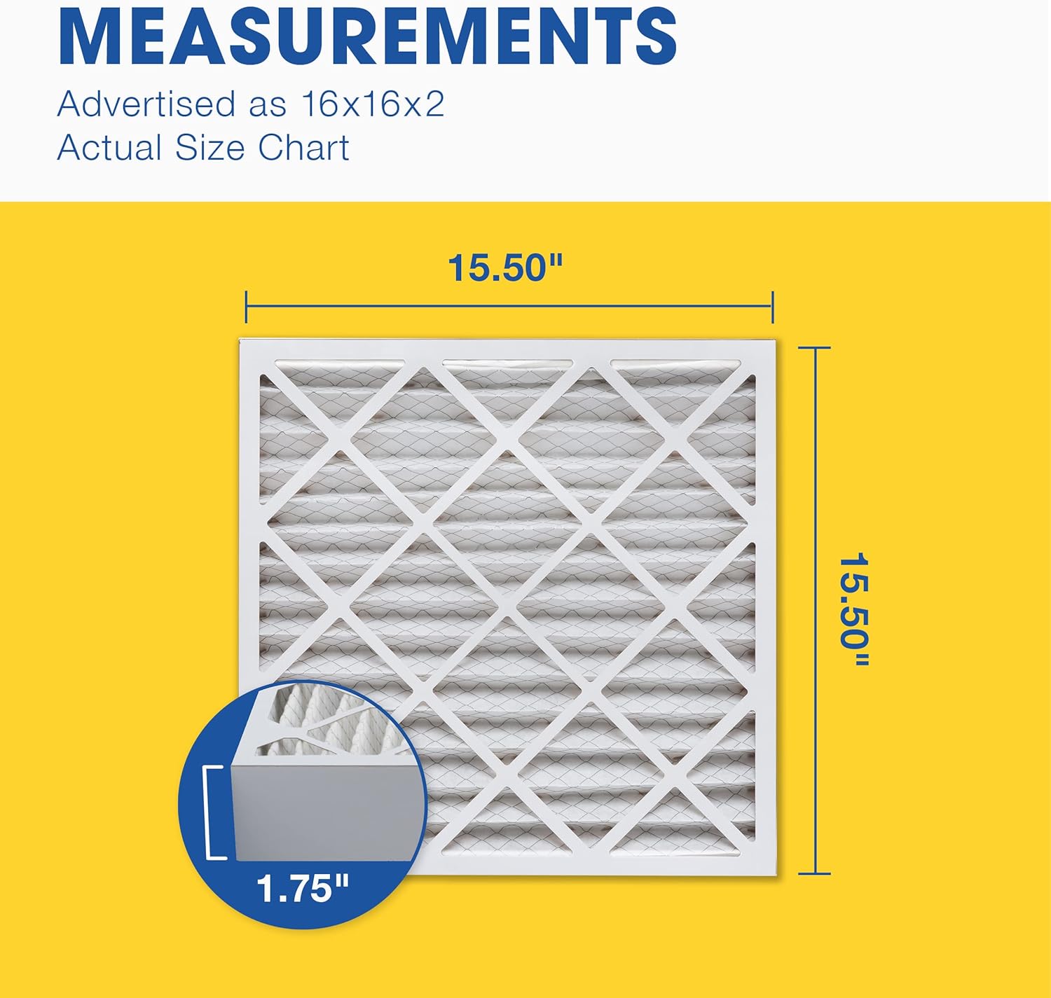 Super Sale 🛒 Aerostar 16x16x2 MERV 13, Pleated Air Filter, 16x16x2, Box of 6, Made in The USA 70% Off Everything Aerostar 16x16x2 MERV 13, Pleated Air Filter, 16x16x2, Box of 6, Made in The USA