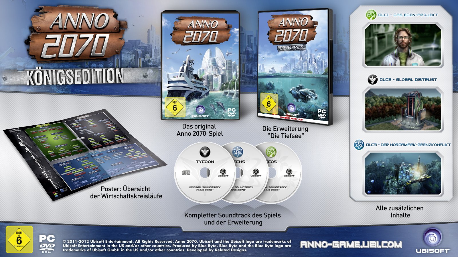 ANNO 2070 (Königsedition) - [Edizione: Germania]