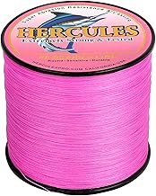HERCULES PE Line Fishing Net, 4/8 Strand, No. 0.2-32, 100m-1000m, Fishing Line, No Stretch, Low Absorption, Casting Performance, Super Strong Pull, Surface Lubrication, Prevents Tangling, Highly