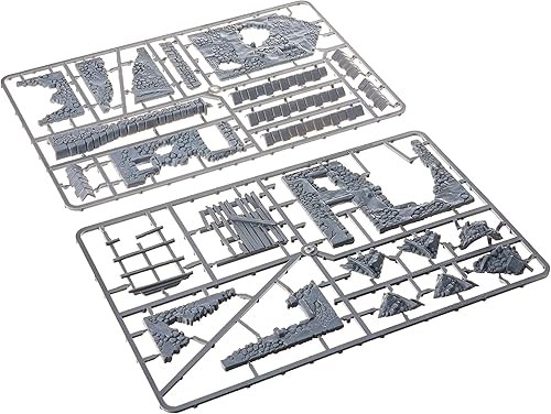 Miniatura 3 de WarLord Bolt Action Ruined Farmhouse 1:56 WWII - Kit de modelo de diorama militar de guerra de diorama de plástico, pequeño