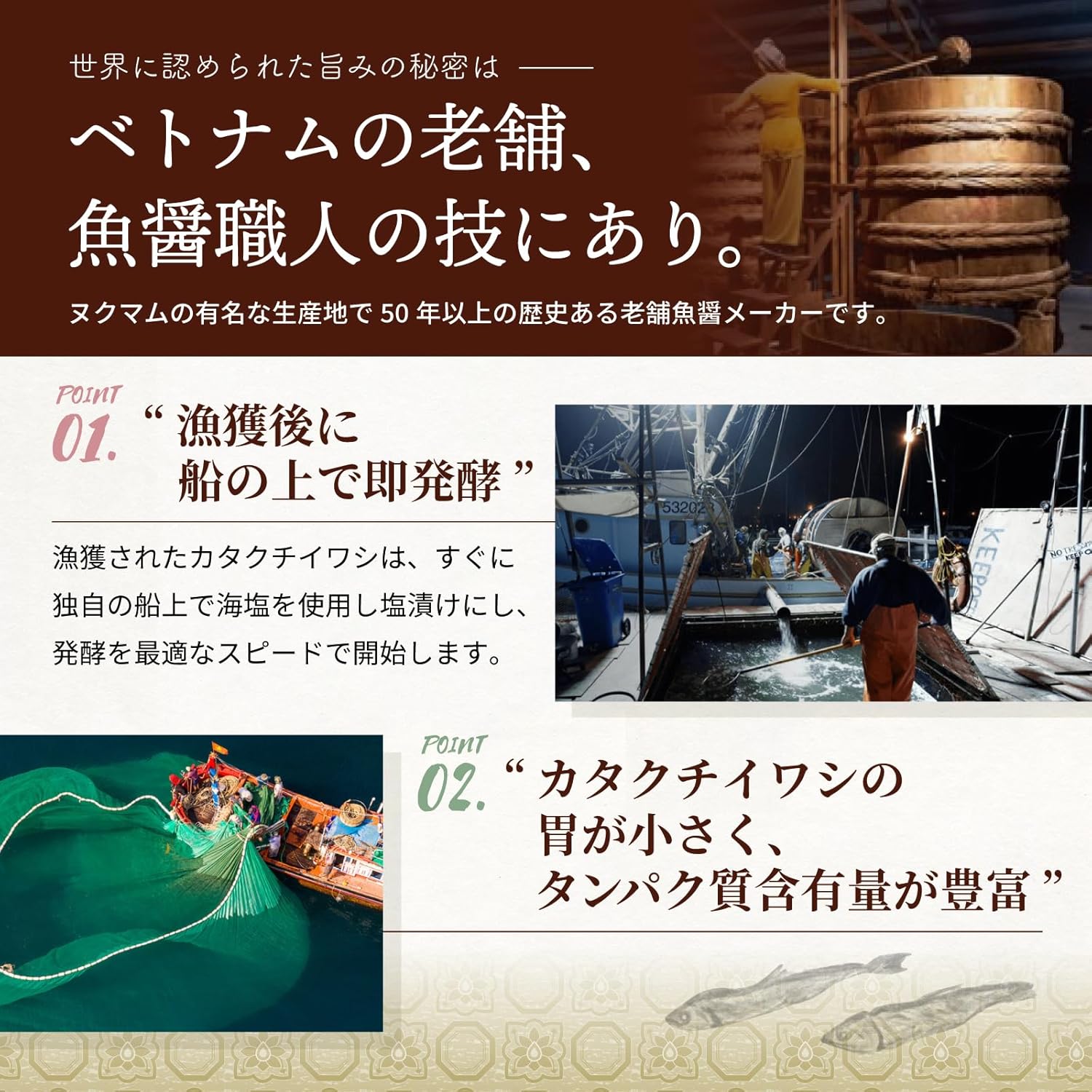 Hong Duc 1 40° 魚醤 ヌクマム 250ml オーガニック 添加物不使用 ベトナム Son フィッシュソース 本格魚醤 ヌクマム ナンプラー 調味料 瓶 アジアン食品 エスニック食材 ベトナム料理 (1)