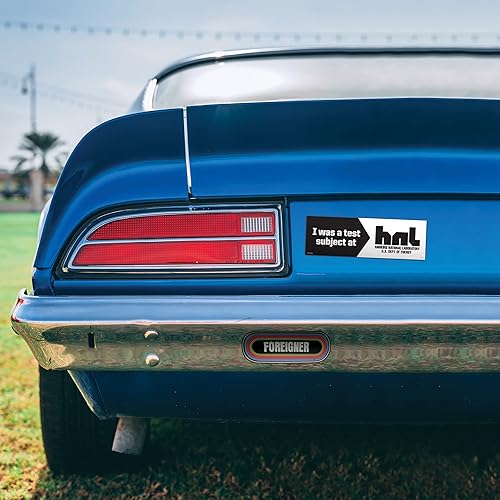 Miniatura 2 de Genuine Fred Stranger Things, Imán de parachoques, sujeto de prueba Hawkins National Laboratory, multicolor