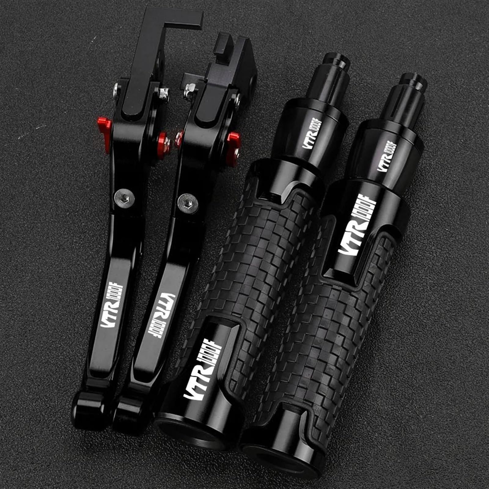 Ersetzen Einstellbare Motorradteile Für VTR1000F VTR 1000F 1000 F 1998-1999 2000 2001 2002 2005 2004 2003 Bremskupplungshebel Griffe(Nero)