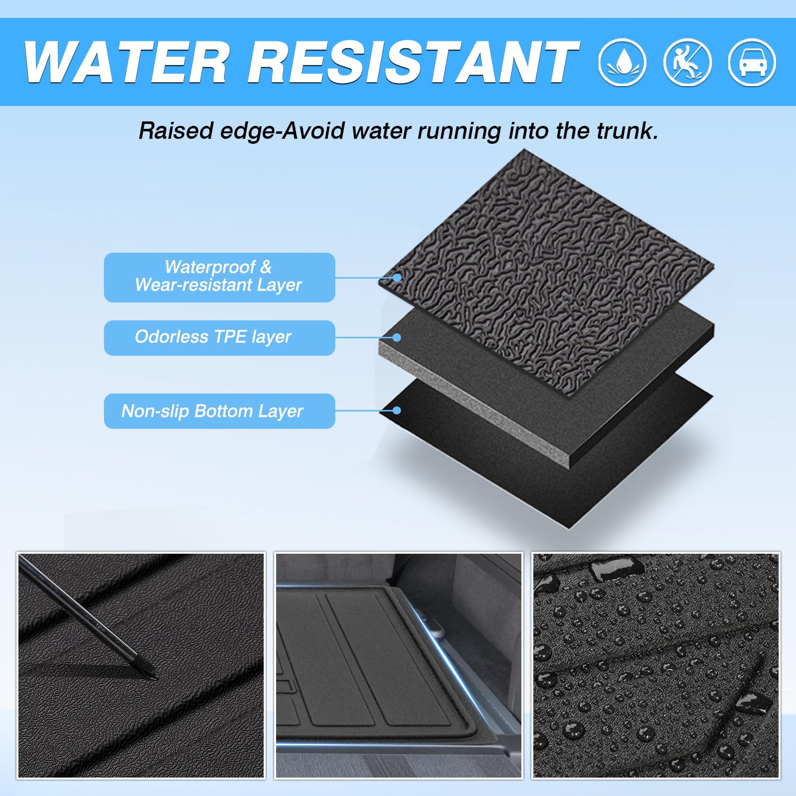 Snapklik.com : Trunk Mat For 2022 2023 2024 Rivian R1S Accessories ...