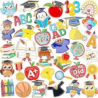 36Pcs Graduation Enamel Pins Class of 2026 Graduation Lapel Pins Kindergarten Preschool Graduation Brooch