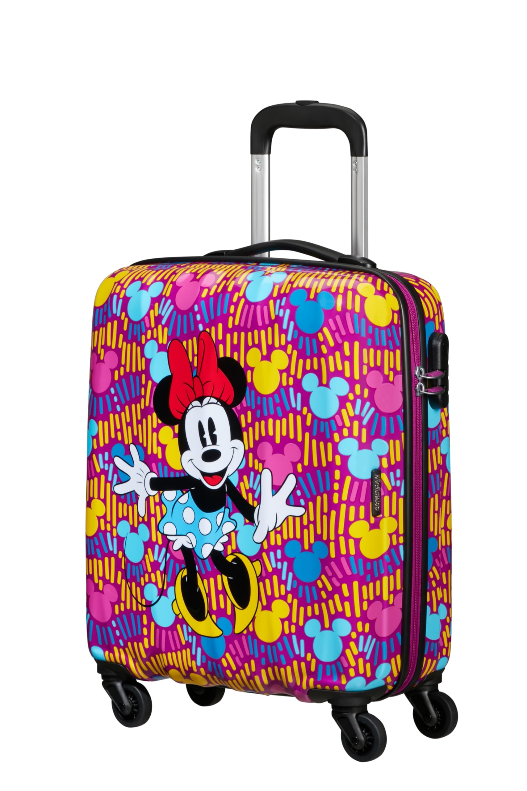 American Tourister Hypertwist - Spinner S, Hand Luggage, 55 cm, 36 l, Multicolored (Minnie Euphoria)
