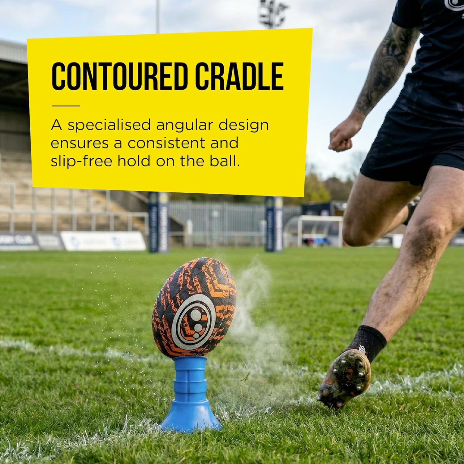 Optimum Adjustable Kicking Tee [Blue]