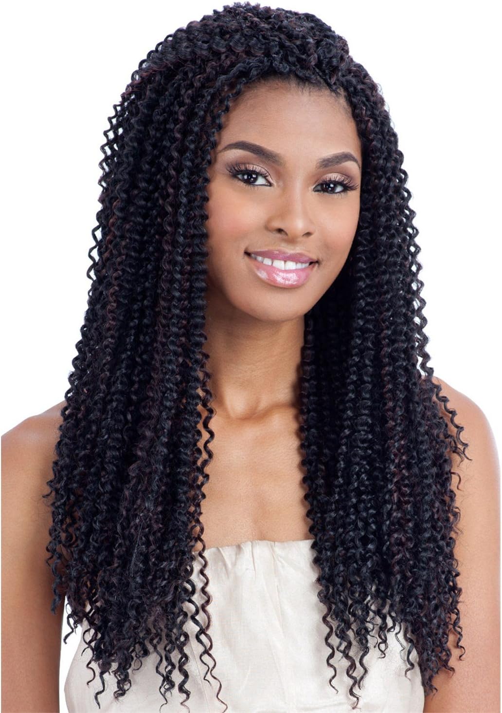 Model ModelGlance Kinky Bohemian Hair Extensions 18" (30)