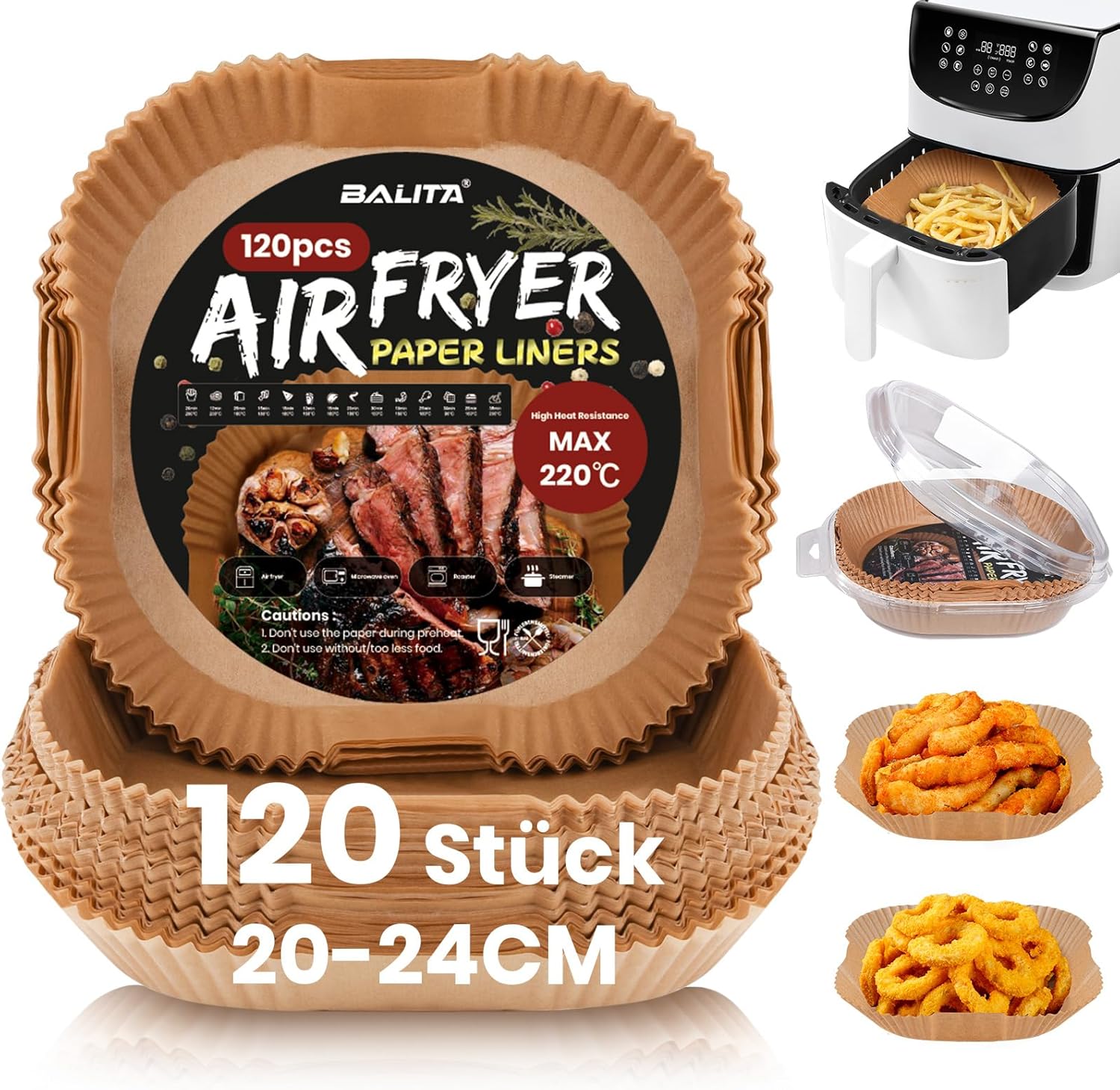 BALITTA légfryer sütőpapír csomag