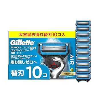 Amazon.co.jp: Gillette 【正規品】 ジレット 髭剃り 電動 替刃