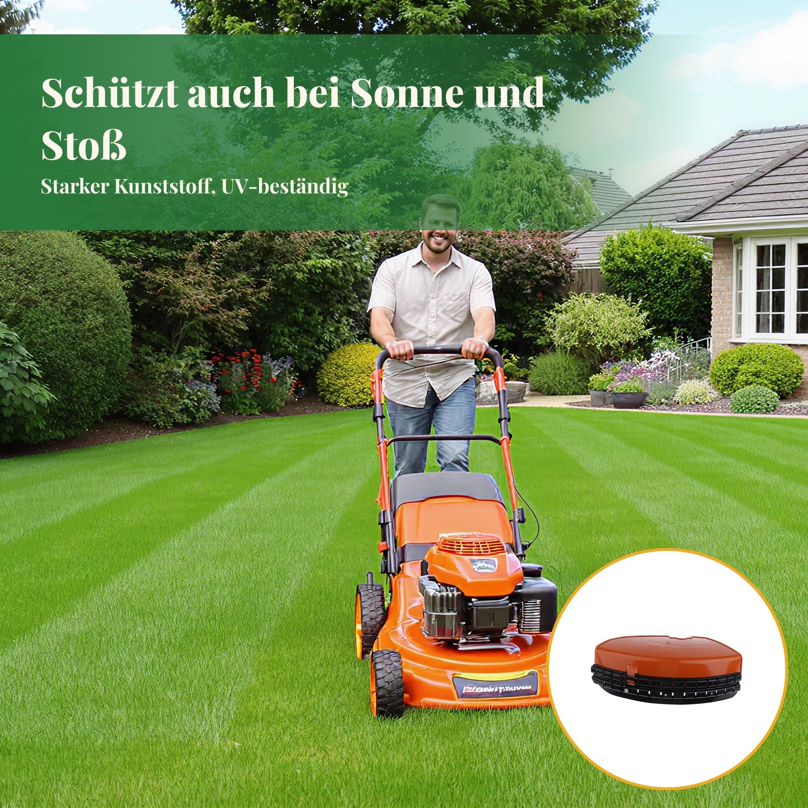Schneidschutz Messerschutz für FS250, FS260, FS280, FS290, FS310, FS350, FS450, FS460, Freischneider Rasenmäher