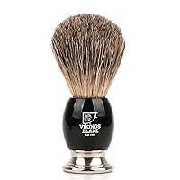 Vista 19 de VIKINGS Blade - Cepillo de afeitar de madera para hombre, columna vertebral de nudo súper fuerte, desprendimiento mínimo, espuma rápida