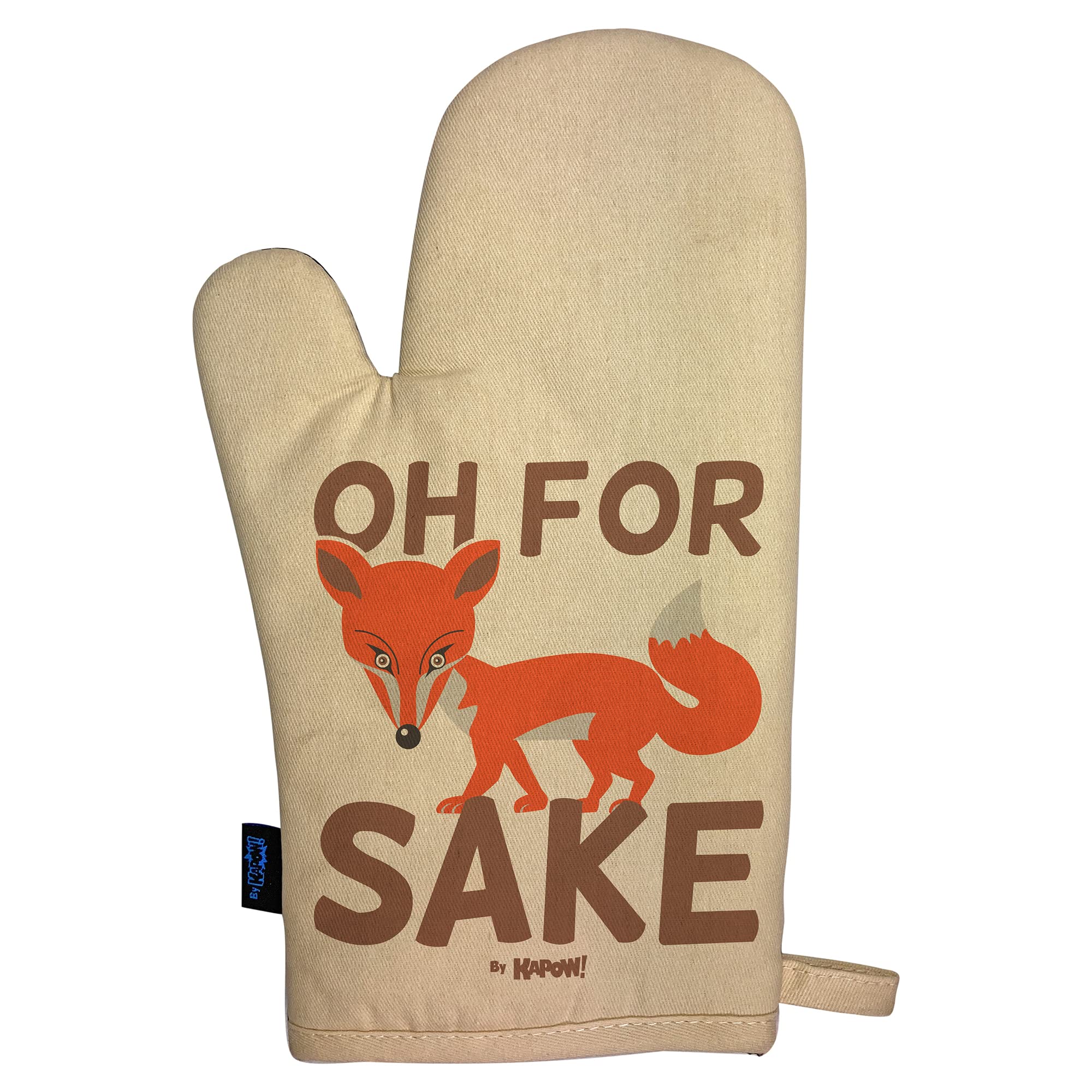 For Fox Sake Funny Oven Glove