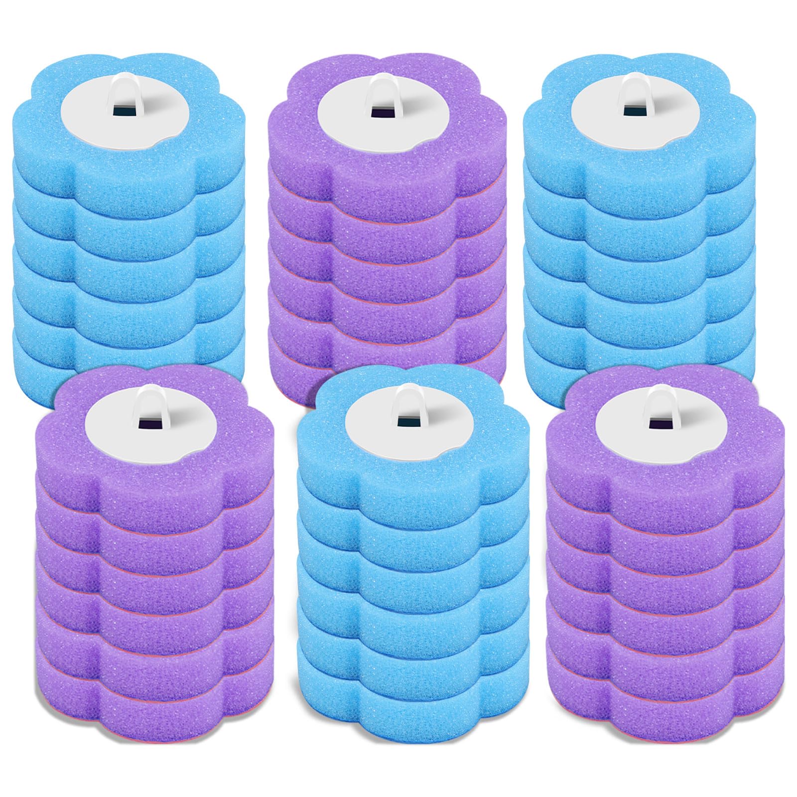 36 Pcs Toilet Wand Refill Pads, Toilet Brush Replacement Heads, Toilet Brush Refills Pads, Toilet Wand Replacement Heads, Toilet Fresh Brush Refills