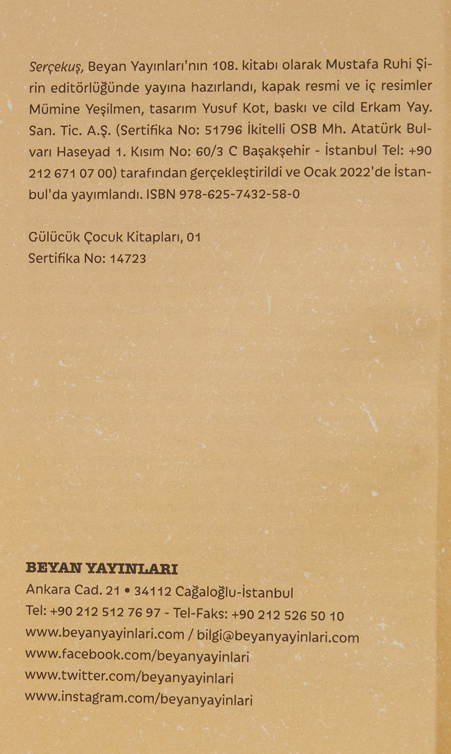 Serçekuş (Ciltli-Resimli)