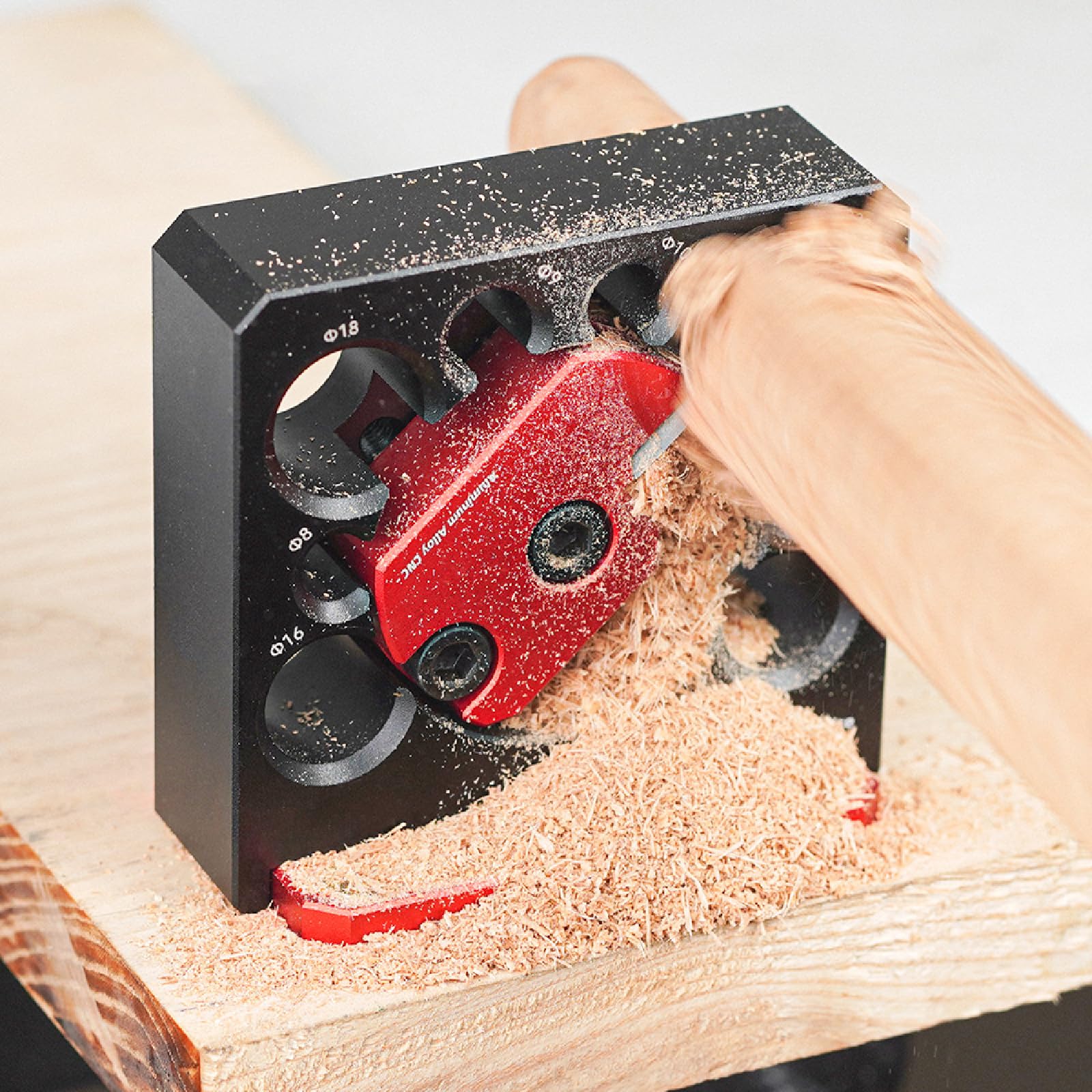 Kit Per Creare Tasselli In Legno Da 8mm A 20mm - Jig Regolabile Per Fresatrice, Durevole E Di Precisione - Foto 14