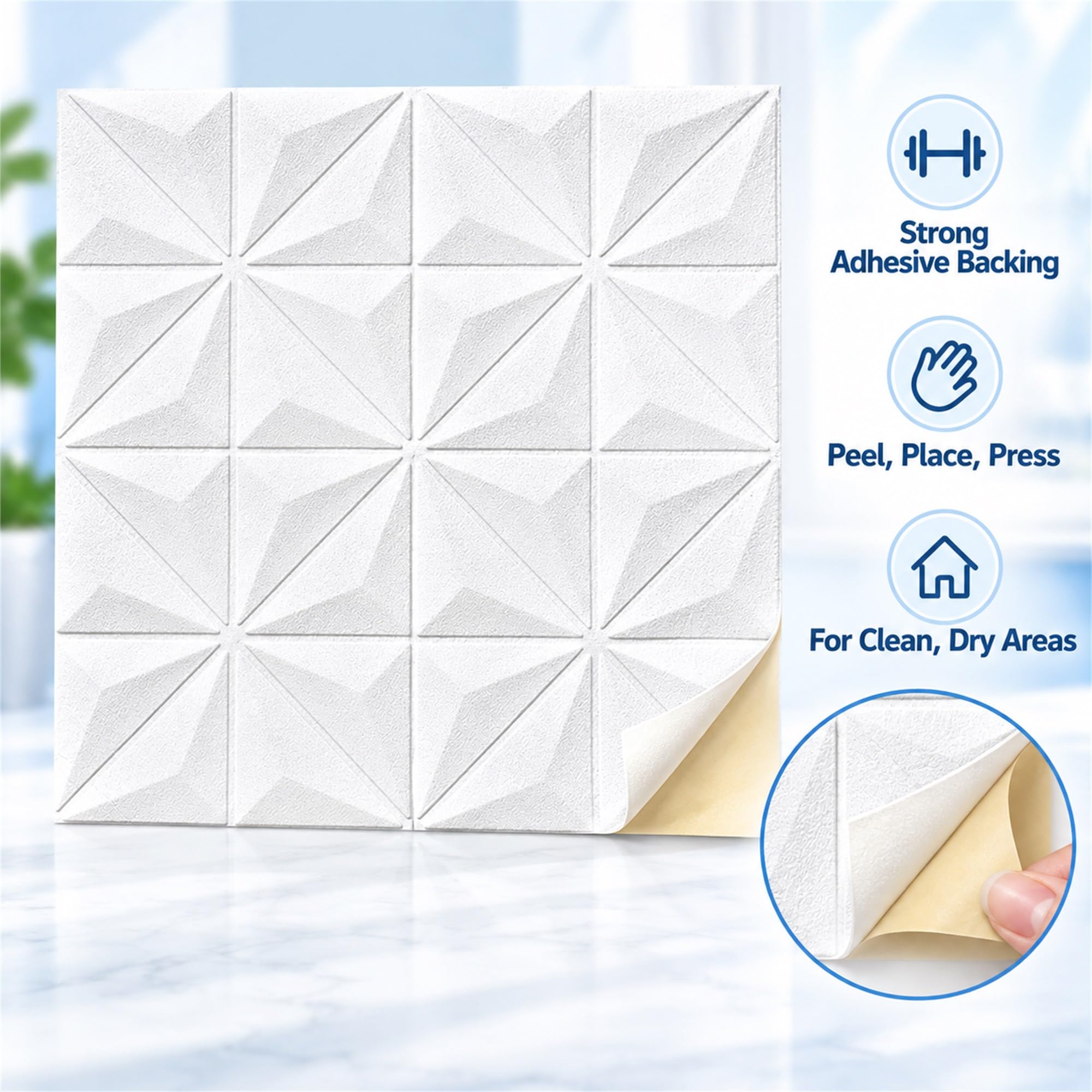 Baldosas Adhesivas Para Techo,Paneles 3d Para Techo Autoadhesivos