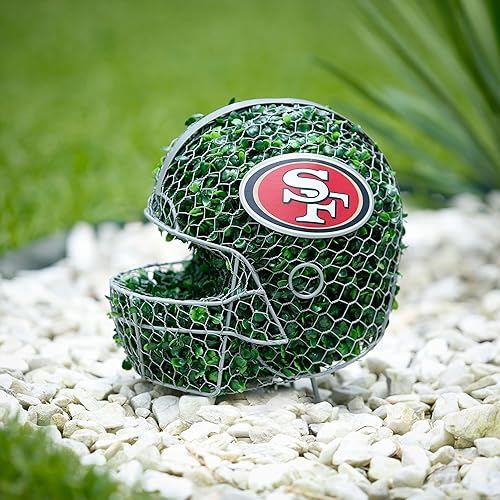Miniatura 2 de FOCO NFL - Casco de fútbol americano de la NFL para mujer, figura de Topiary