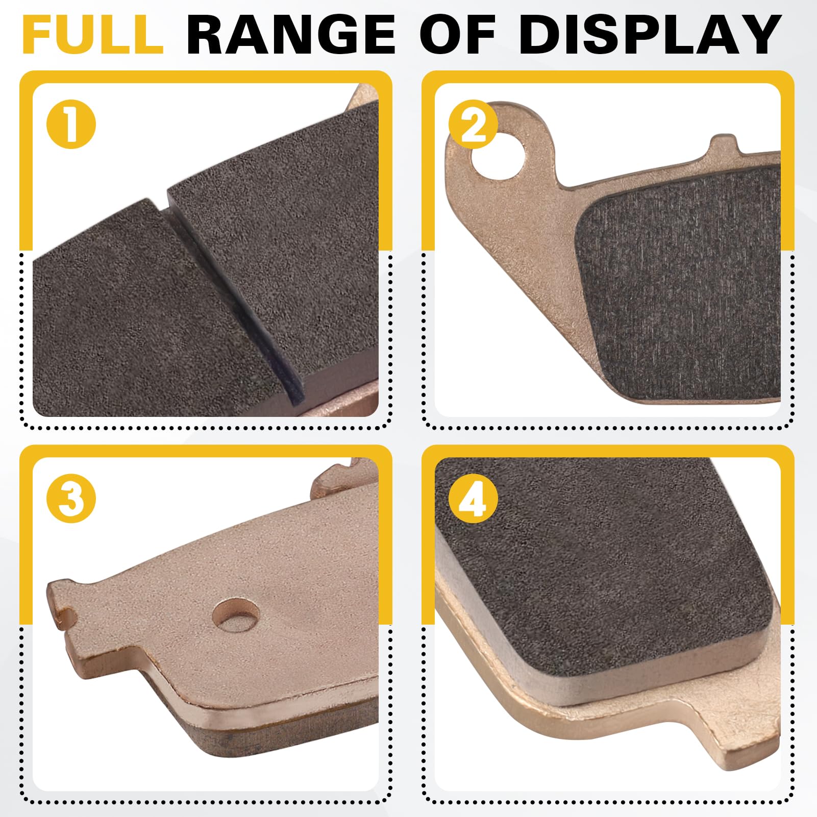 Ciloc Disc Brake Pad For VF750C For Magna 1994-2003 For VF750C2 - Foto 4