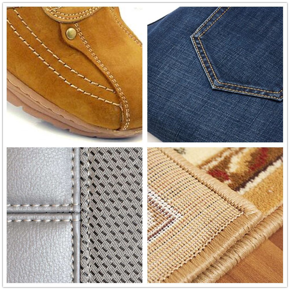 Selric Filo Di Nylon Legato Tex 70 (T70) Colore Blu Navy, 210D/3, 1700 Metri, Per Cucire Pelle E Tappezzeria Pesante